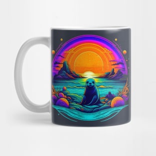 Tropical Island Seal Mug